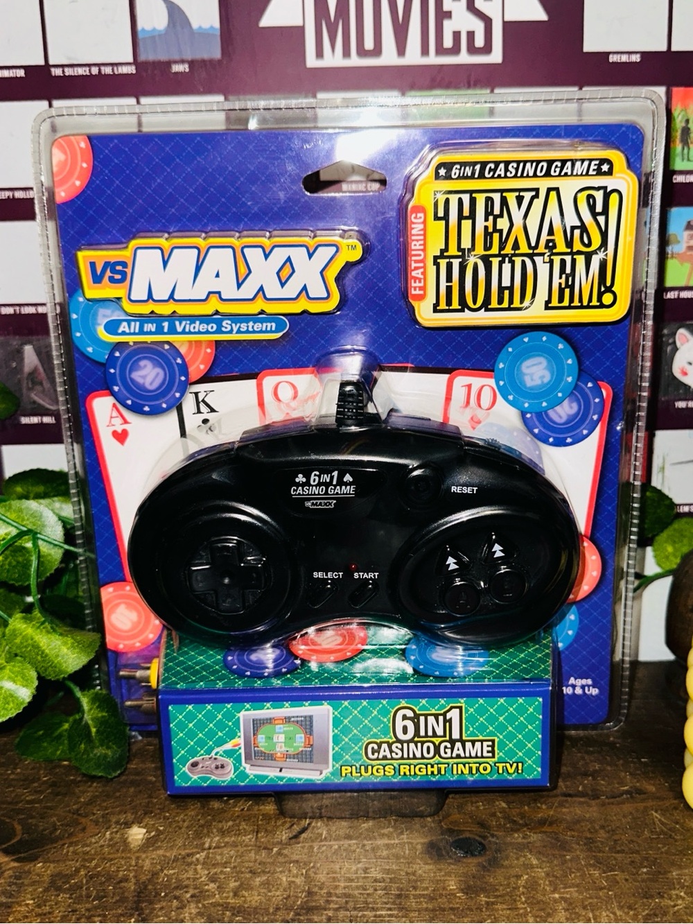 Y2K VS Maxx Casino 6 in 1 Plug and Play Senario TV Video Game